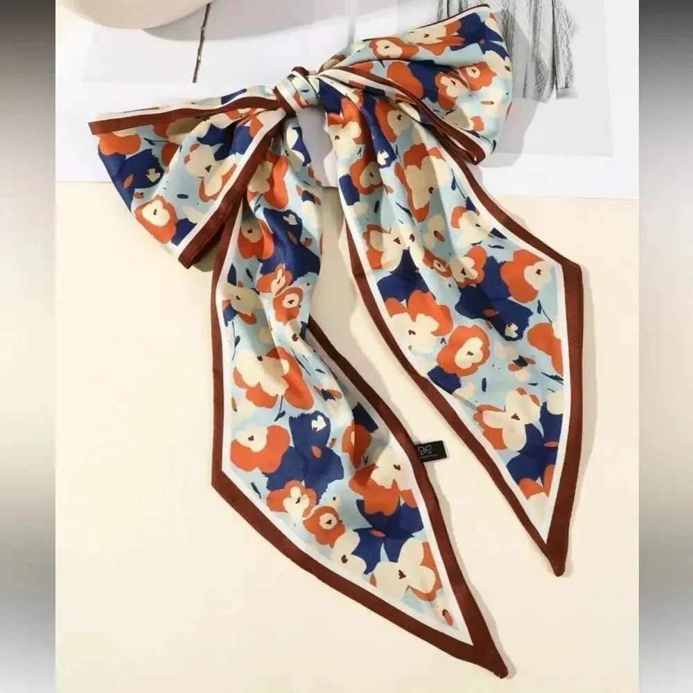 Floral Patterned Scarf P94